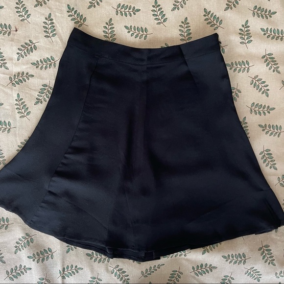 NWT Reformation Flounce Skirt Black - Picture 5 of 7